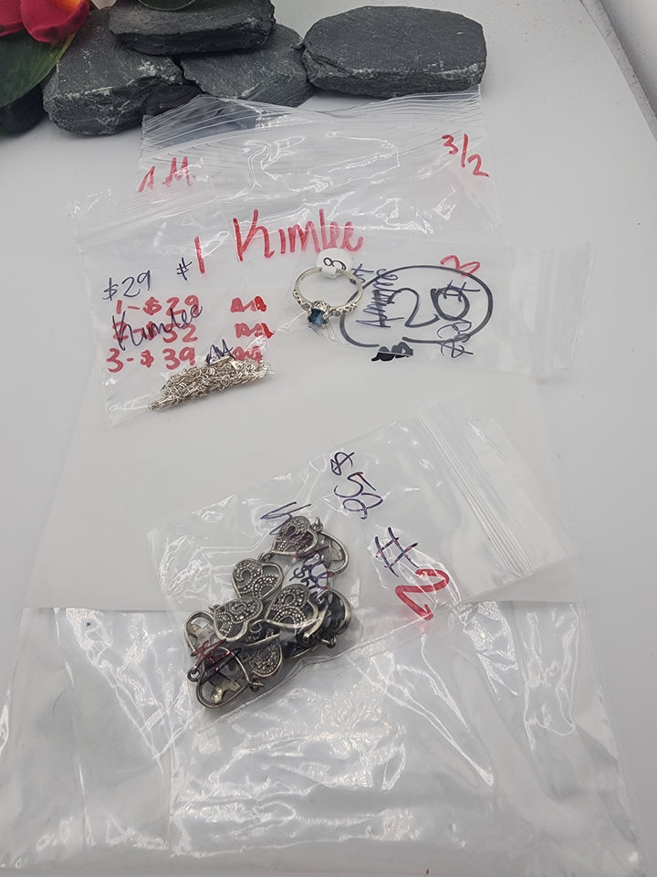 Kimlee - 3/2/26 - 3 925 Sterling Silver Items