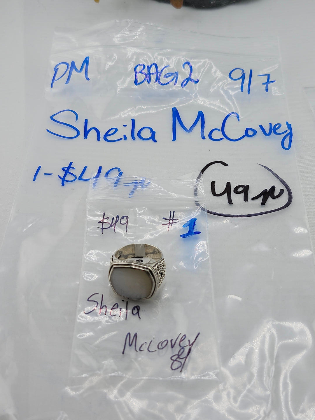 PM SHOW 48HR - RESERVED FOR: Sheila McCovey BAG 2 - 9/7/2025 FL tiktok Live Show - 1 Sterling Silver Items