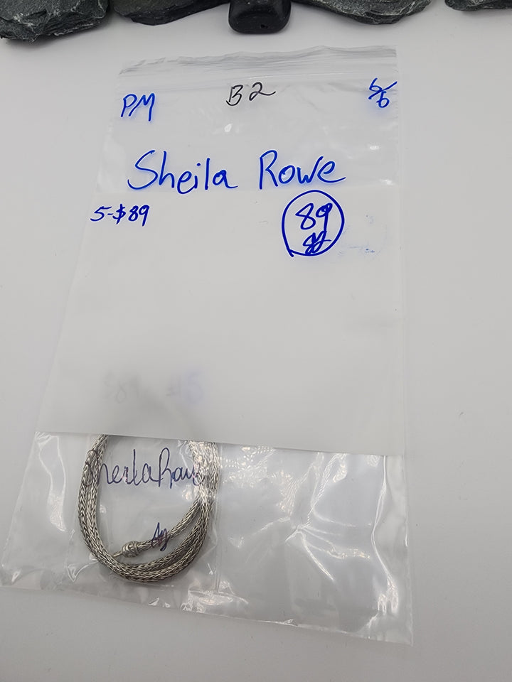Sheila Rowe  - 6/6/26 PM B2 - 1 925 Sterling Silver