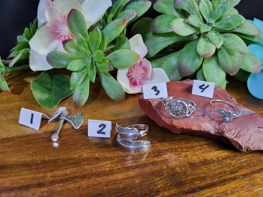 RESERVED FOR: tamee smith 7/13/24- 3 Sterling Silver Items
