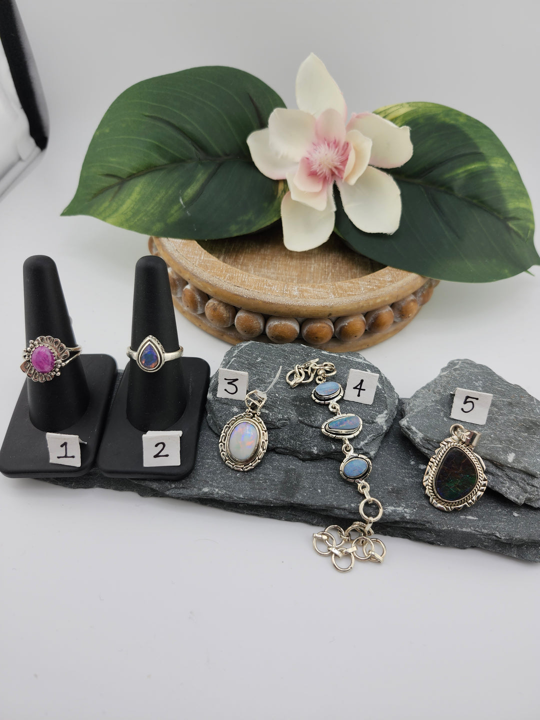 RESERVED FOR:   Hayes Life-12/06/2024 - 4 Sterling Silver Items