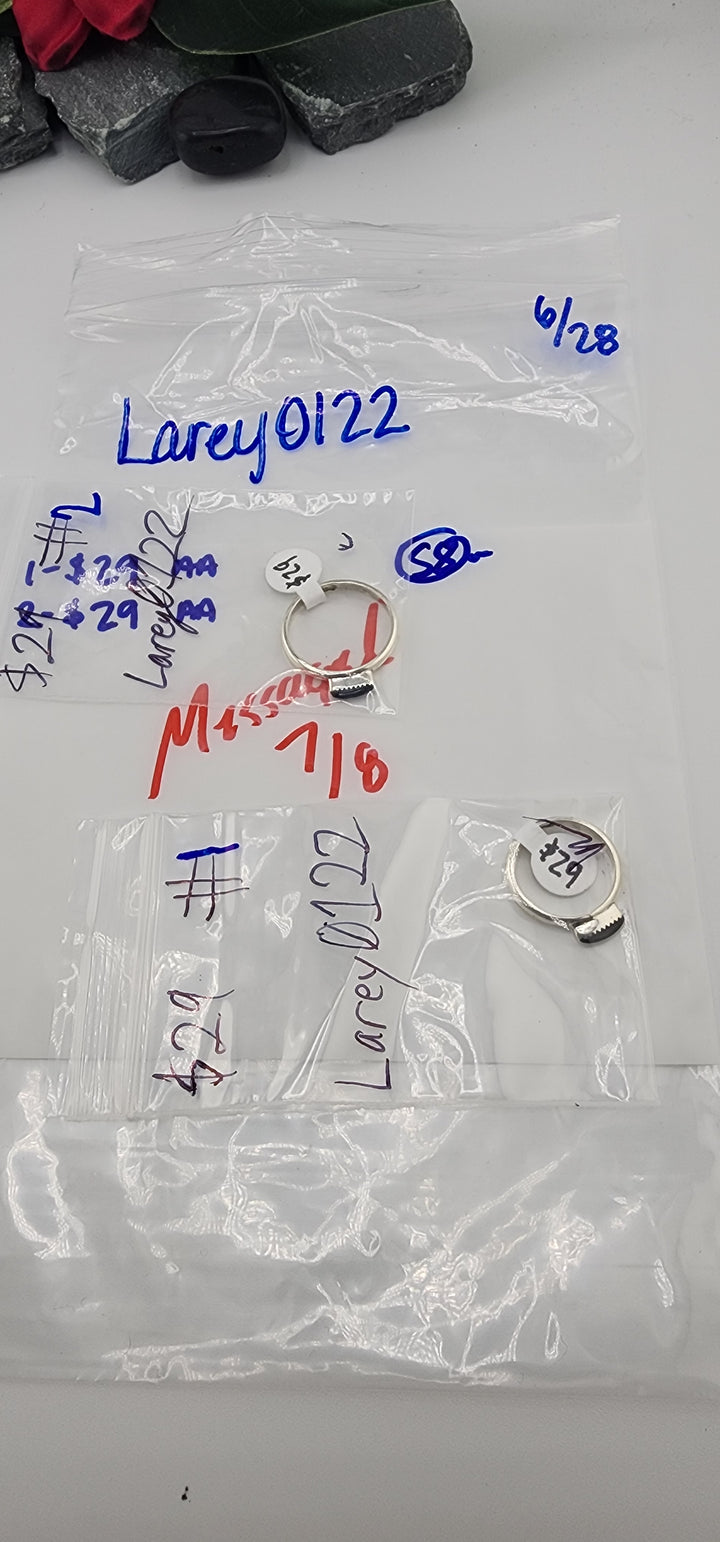 48HR - RESERVED FOR: Larey0122 - 6/28/2025 FL tiktok Live Show - 2 Sterling Silver Items