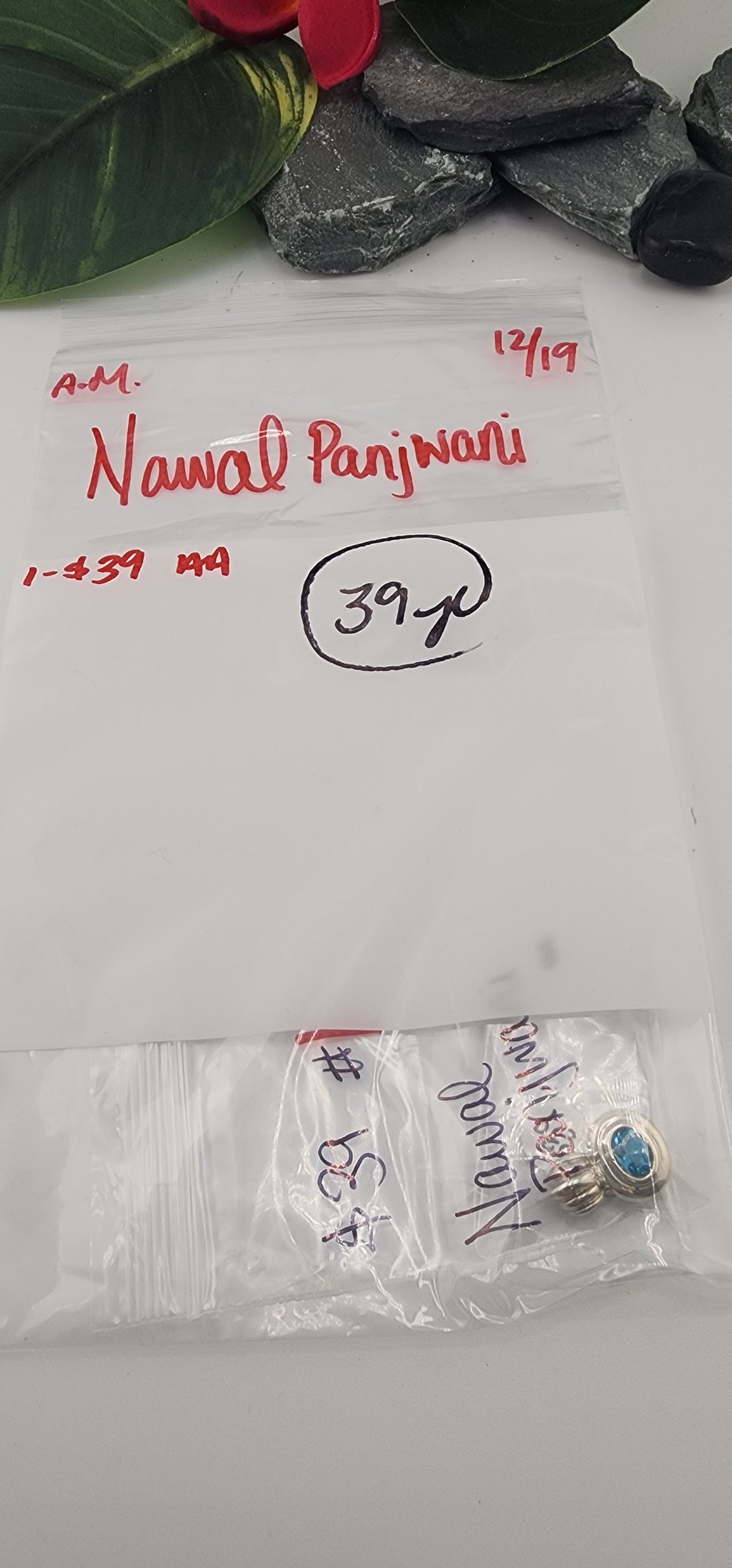 AM SHOW 48HR RESERVED FOR: Nawal Panjwani - 12/19/2025 FL tiktok Live Show - 1 Sterling Silver Items