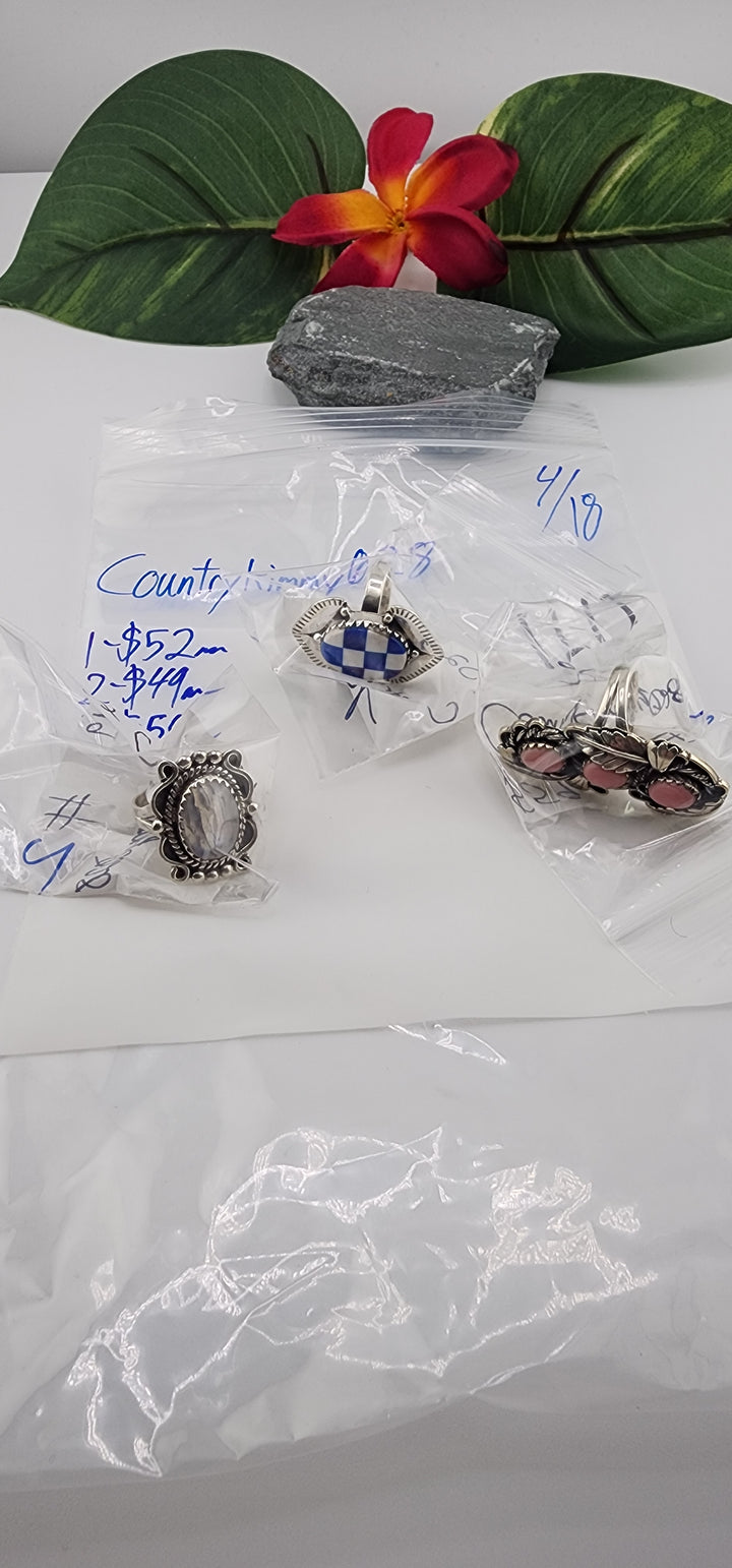RESERVED FOR: Countrykimmy028 - 4/18/2025 tiktok Live Show - 3 Sterling Silver Items