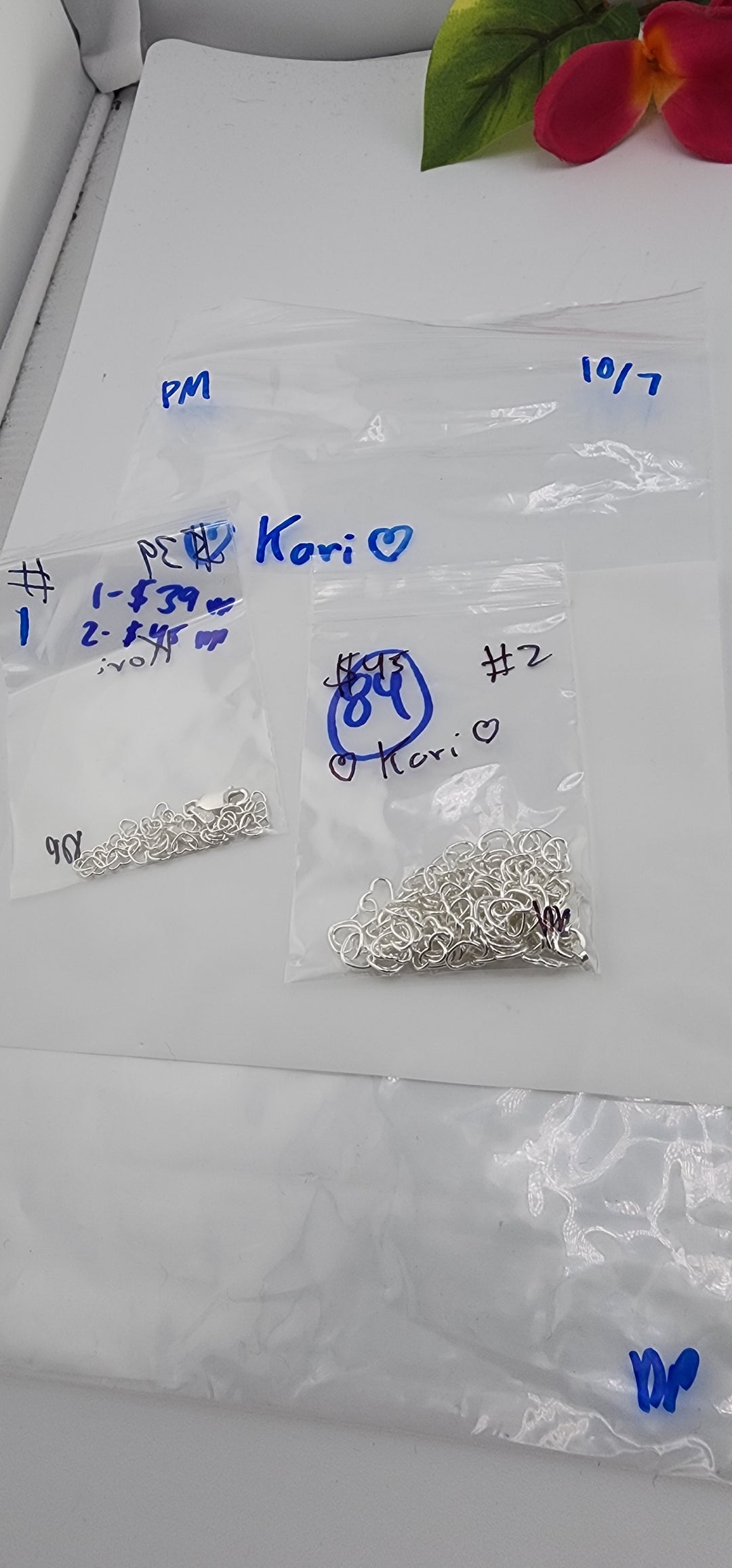 PM SHOW 48HR - RESERVED FOR: 🧿🖤Kori🖤🧿 - 10/7/2025 FL tiktok Live Show - 2 Sterling Silver Items