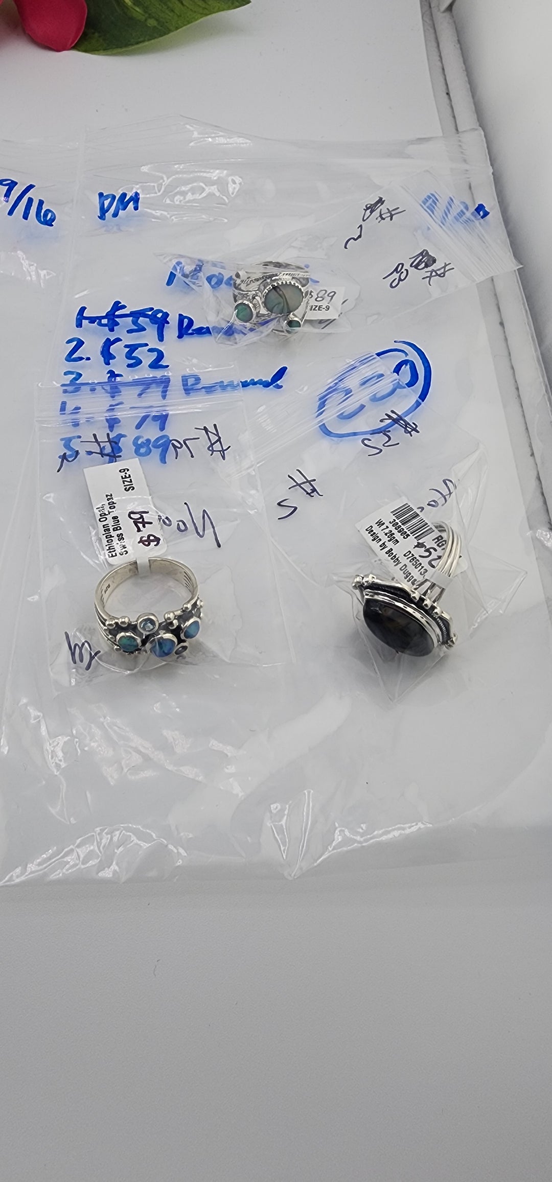 PM SHOW 48HR - RESERVED FOR: Noon- 9/20/2025 FL tiktok Live Show -3 Sterling Silver Items
