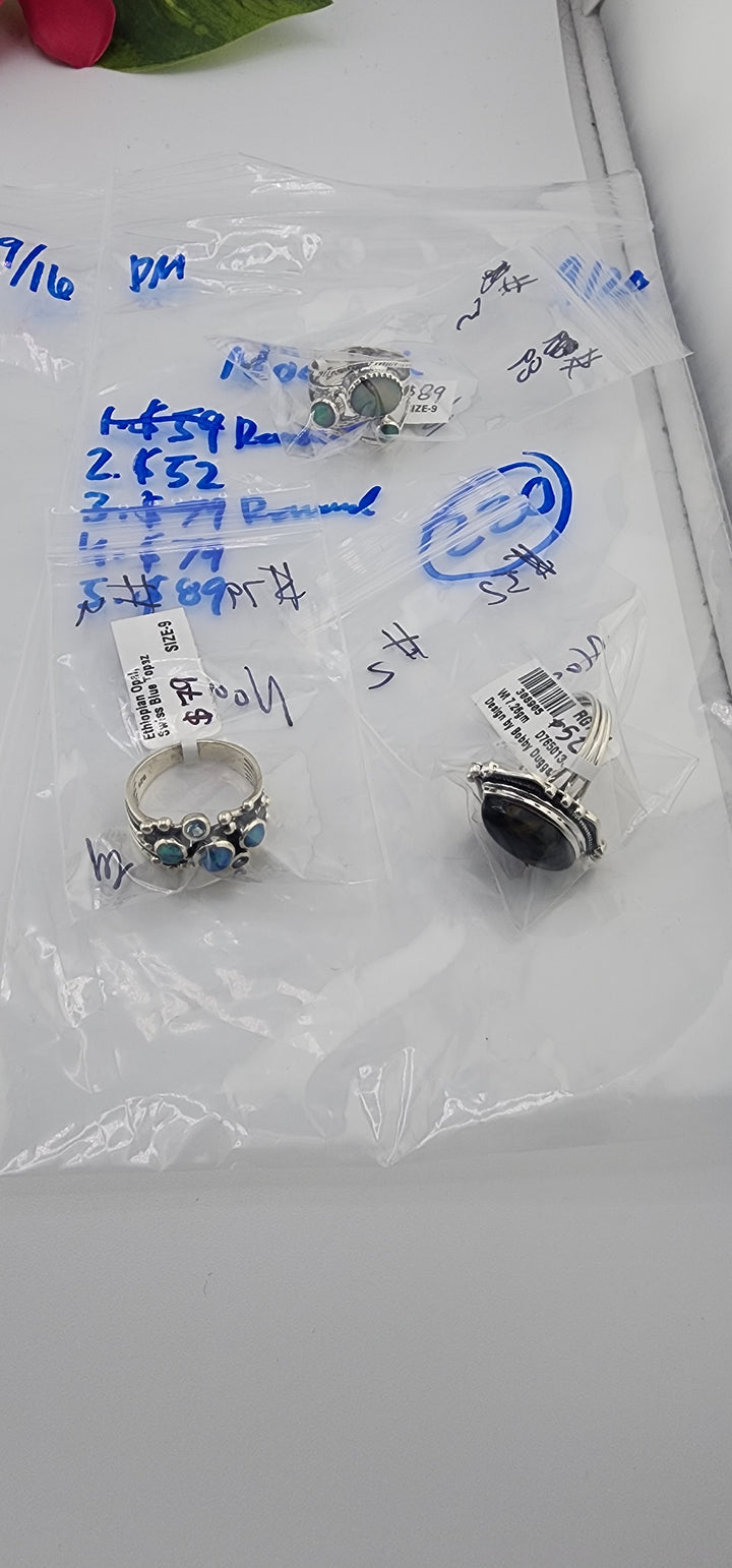 PM SHOW 48HR - RESERVED FOR: Noon- 9/20/2025 FL tiktok Live Show -3 Sterling Silver Items