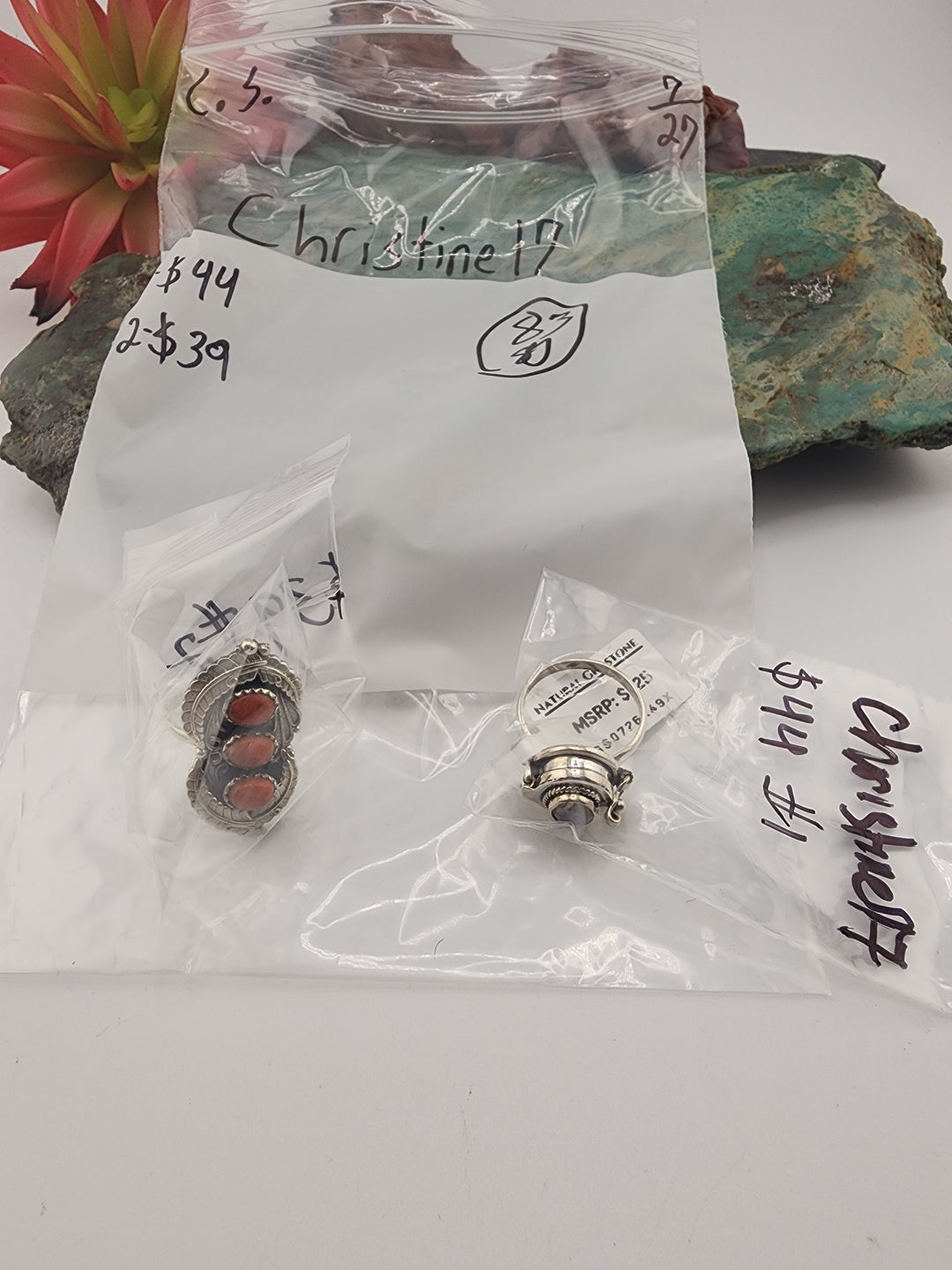 C.S. - RESERVED FOR: Christine17 - 7/27/2026 - 1 Sterling Silver Items