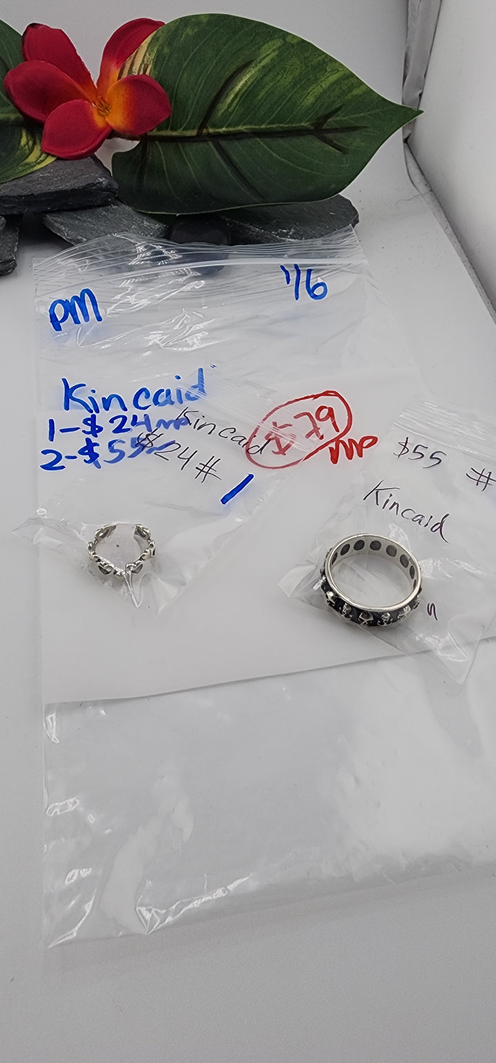 PM SHOW 48HR - RESERVED FOR: kincaid  - 1/6/2026 tiktok Live Show -2 Sterling Silver Items