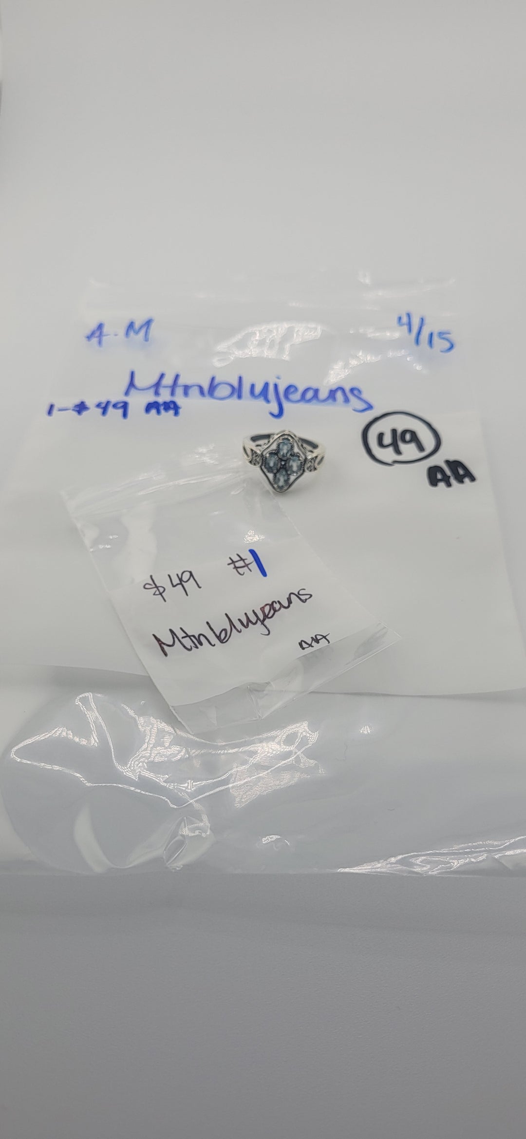 RESERVED FOR: Mtnblujeans  - 4/15/2025 tiktok A.M Live Show -  1 Sterling Silver Items