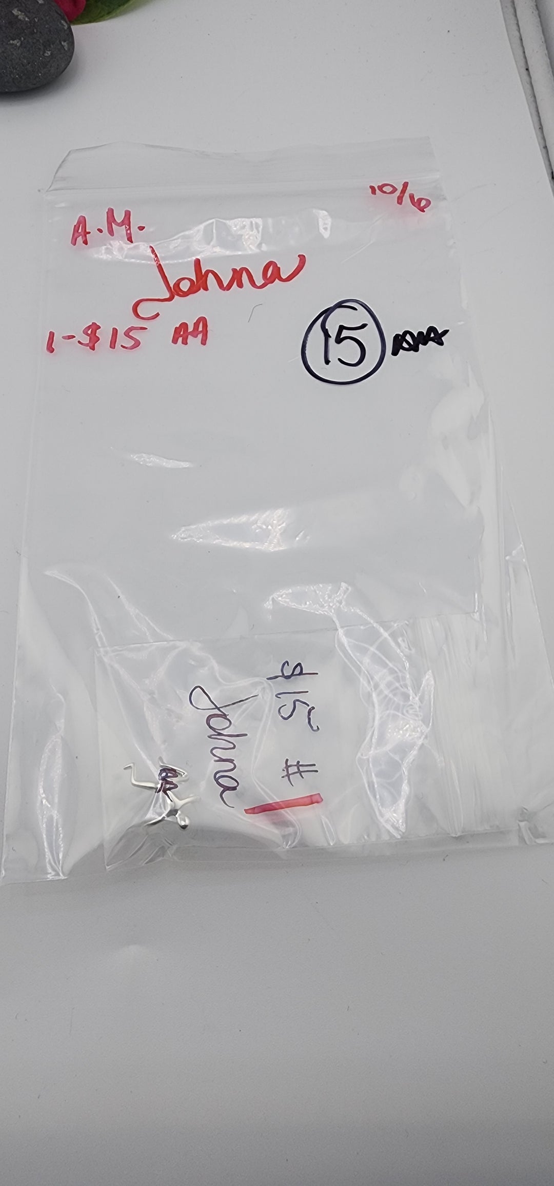 AM SHOW 48HR RESERVED FOR: Johna  - 10/6/2025 FL tiktok Live Show - 1 Sterling Silver Items