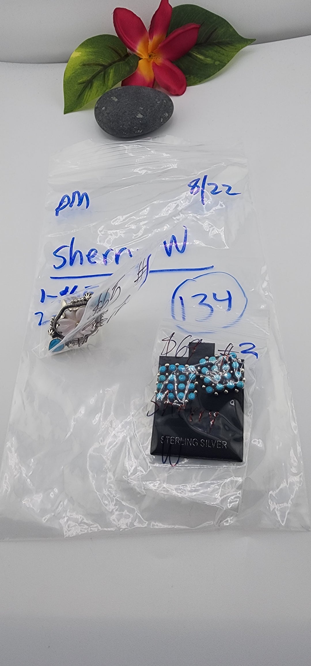 PM SHOW 48HR - RESERVED FOR: Sherry W - 8/22/2025 FL tiktok Live Show - 2 Sterling Silver Items