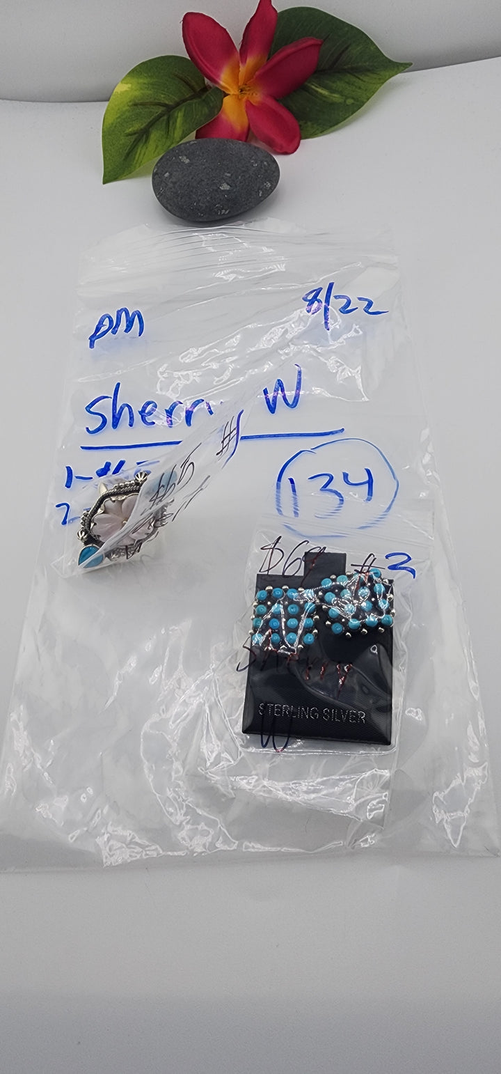 PM SHOW 48HR - RESERVED FOR: Sherry W - 8/22/2025 FL tiktok Live Show - 2 Sterling Silver Items