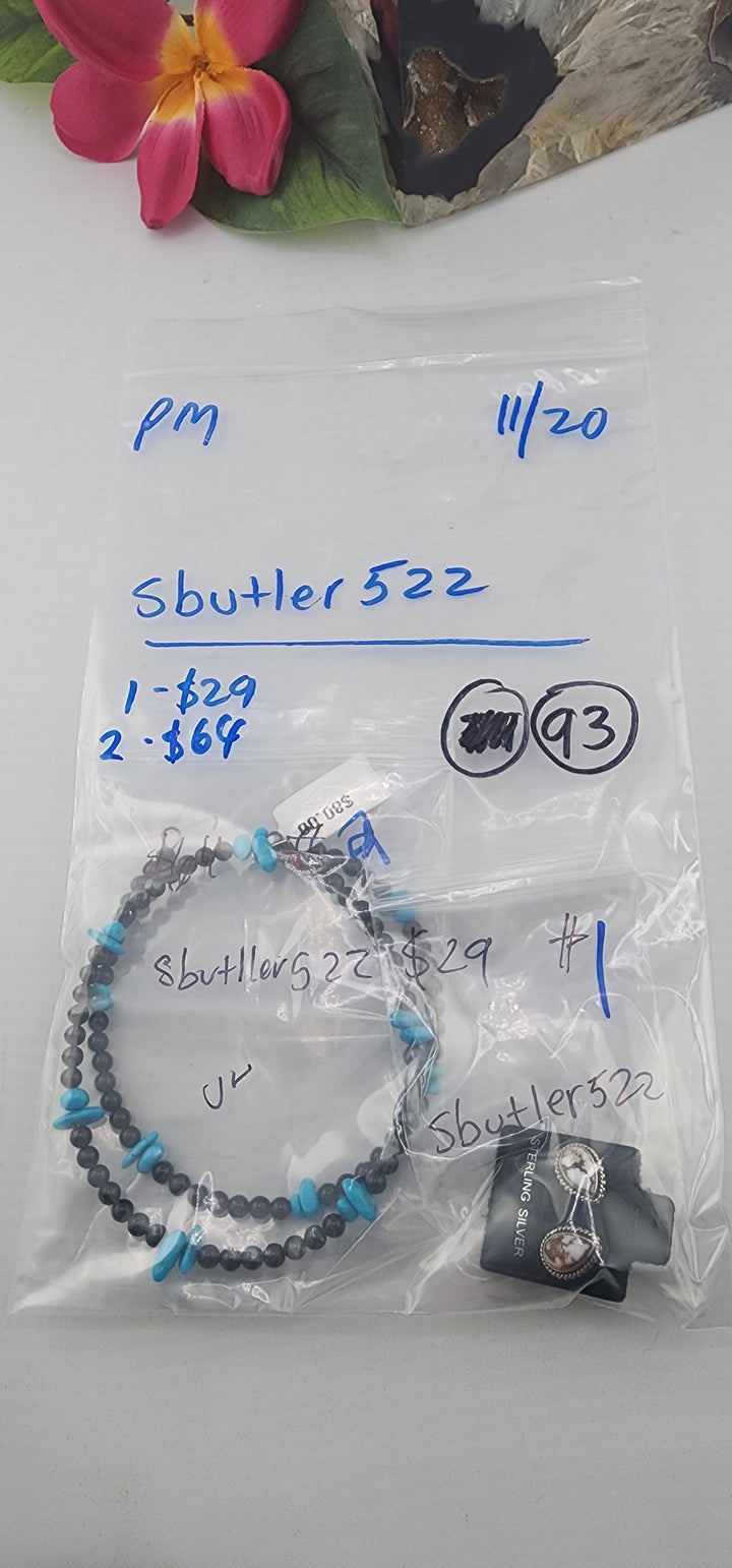 PM SHOW 48HR - RESERVED FOR:  sbutler522- 11/20/2025 tiktok Live Show - 2  Sterling Silver Item
