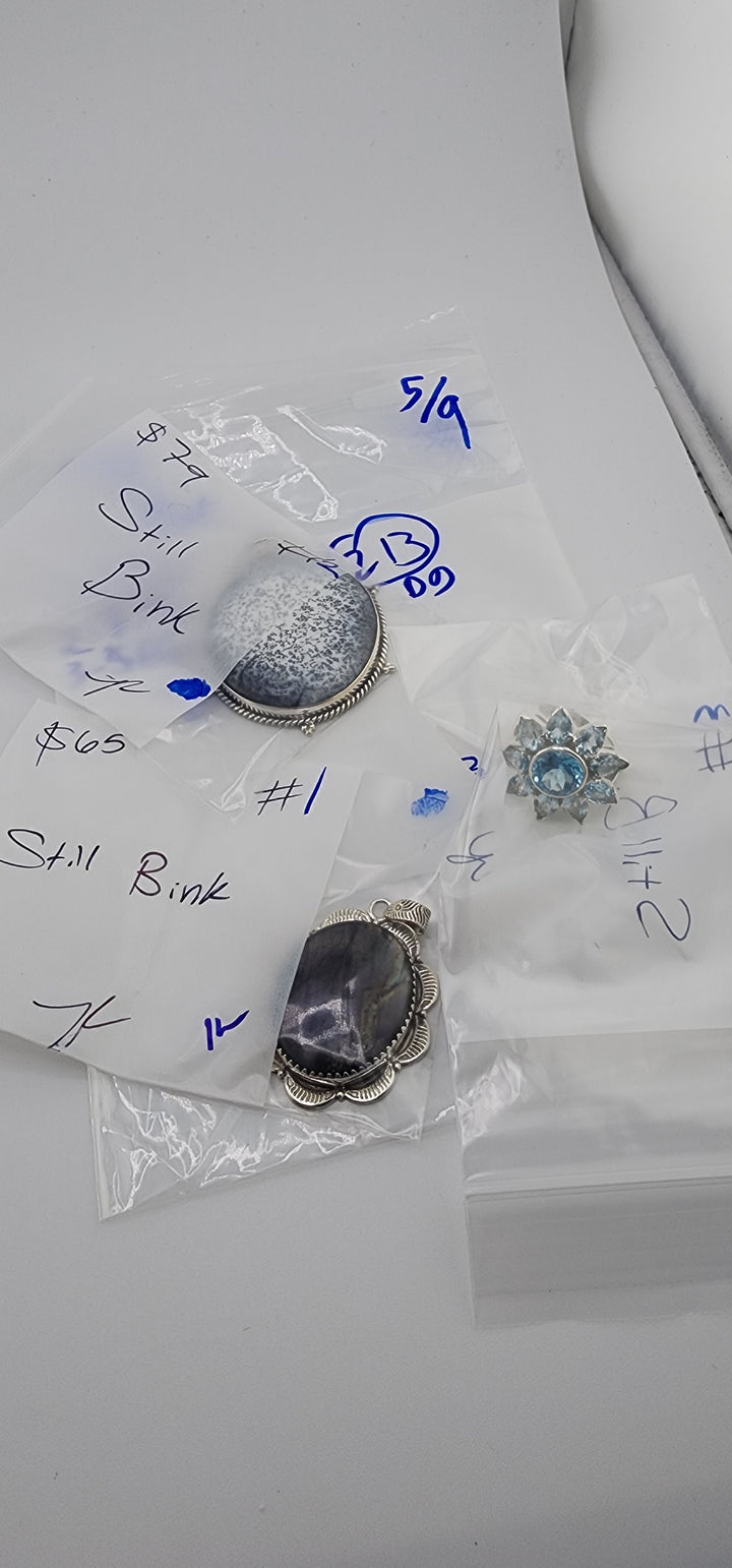 RESERVED FOR: Still Bink - 5/9/2025 tiktok Live Show - 3 Sterling Silver Items