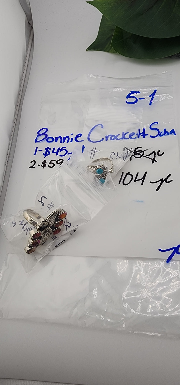 RESERVED FOR:  Bonnie Crockett Scha- 5/1/2025 tiktok Live Show - 2 Sterling Silver Items