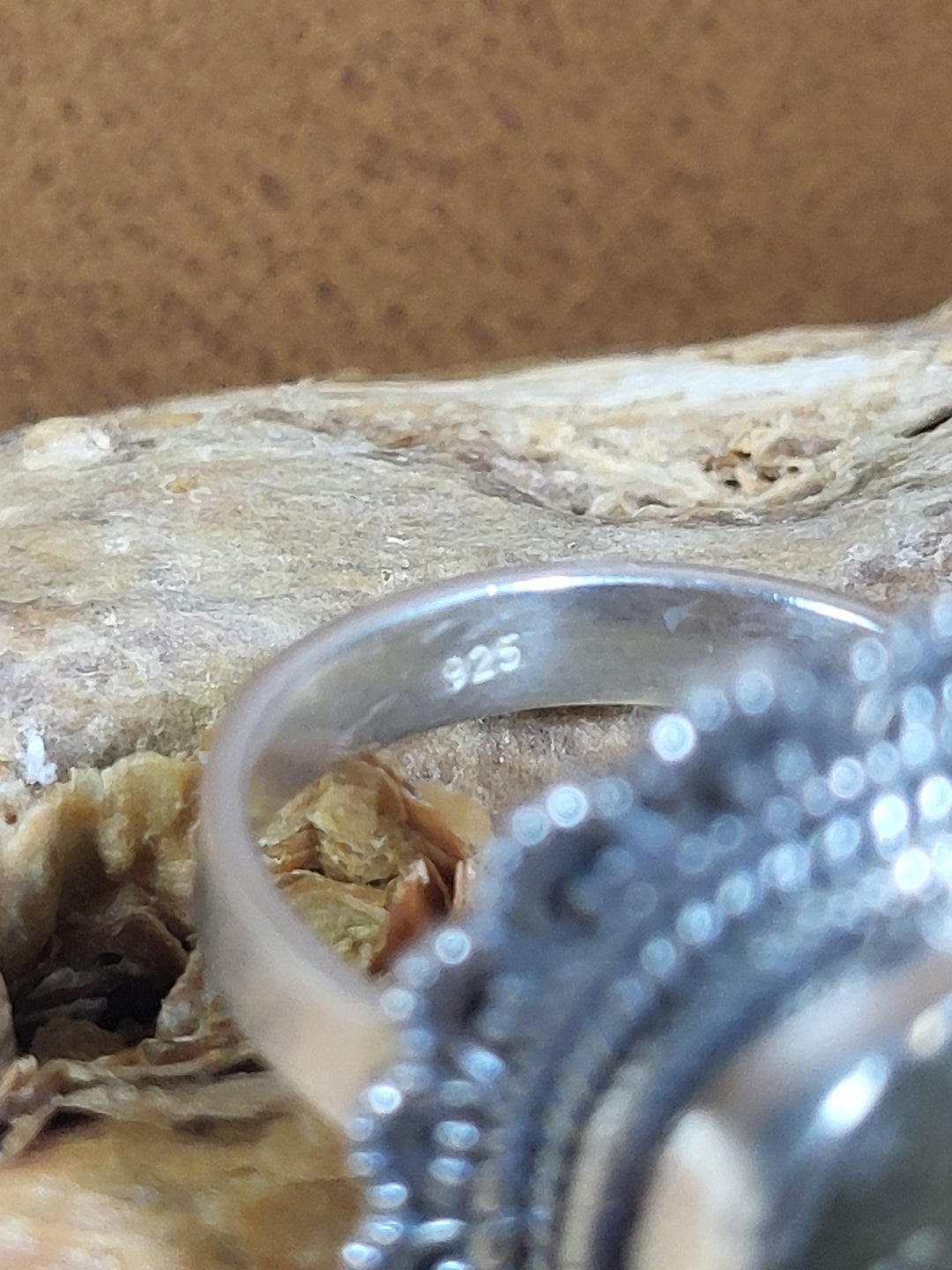 Natural Ethiopian Boulder Opal 925 Sterling Silver Ring - Size 7