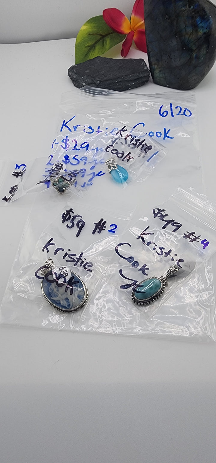 48HR - RESERVED FOR: Kristie Cook - 6/20/2025 FL tiktok Live Show -4  Sterling Silver Items