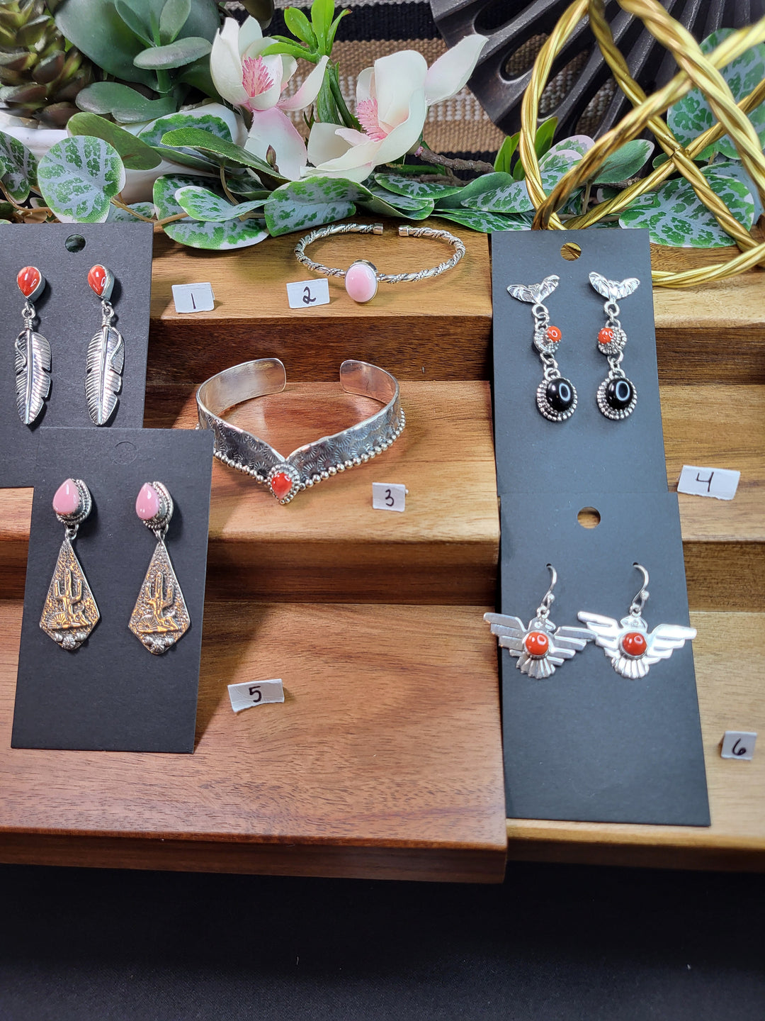RESERVED FOR: niner_k-9/1/2024 -6 Sterling Silver Items