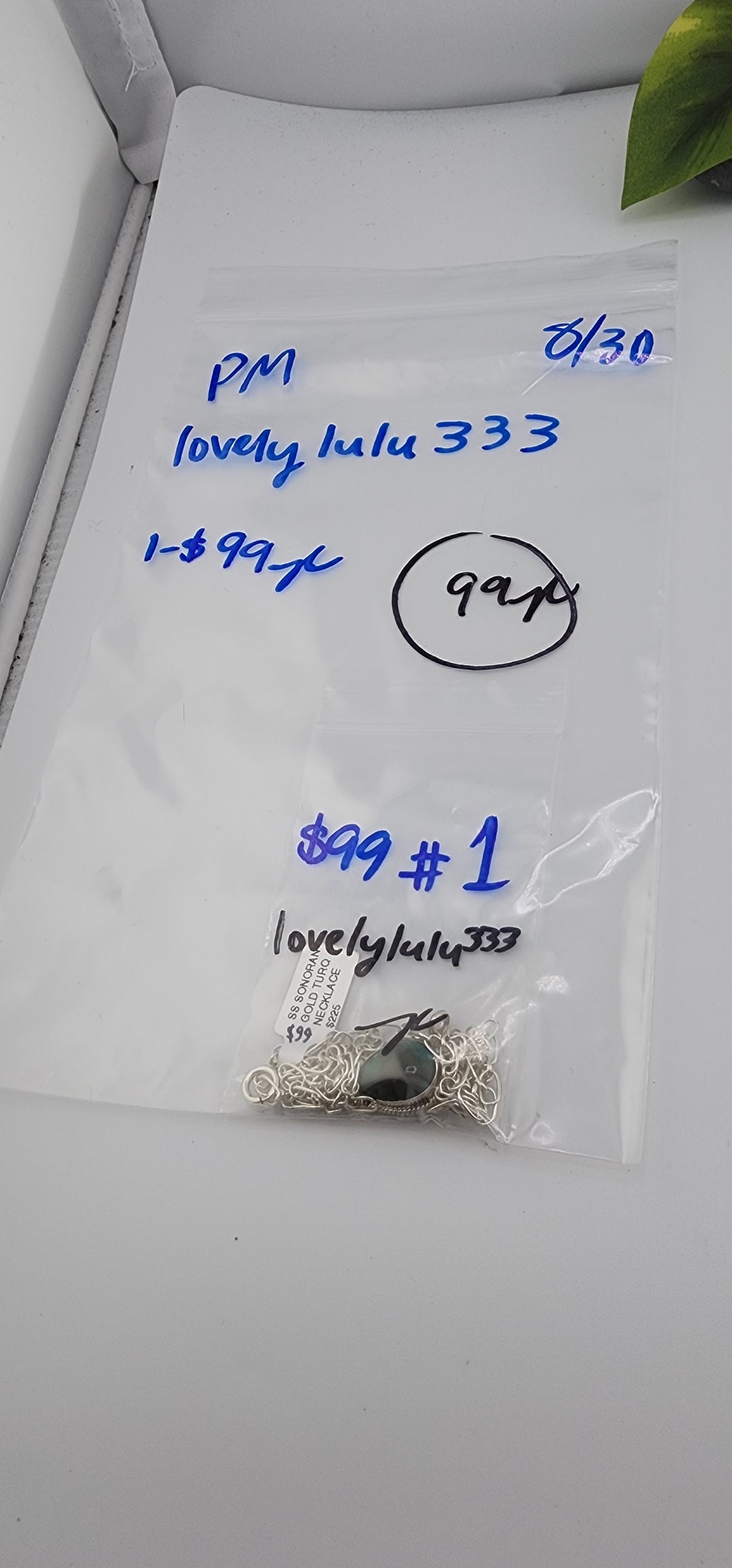 PM SHOW 48HR - RESERVED FOR: lovelylulu333 - 8/30/2025 FL tiktok Live Show - 1 Sterling Silver Items