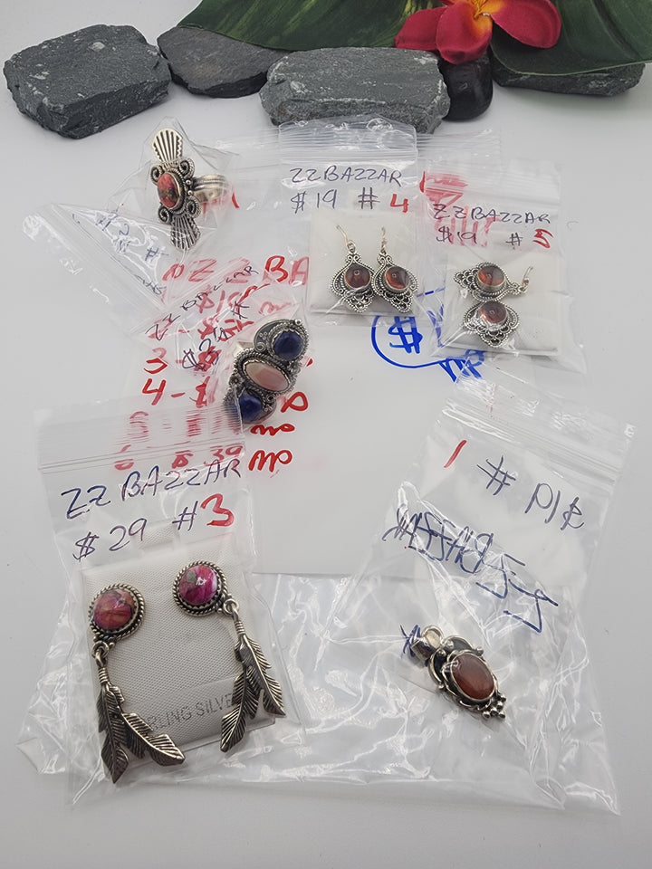 ZZBAZZAR - 4/15/26 - 6- 925 Sterling Silver Items