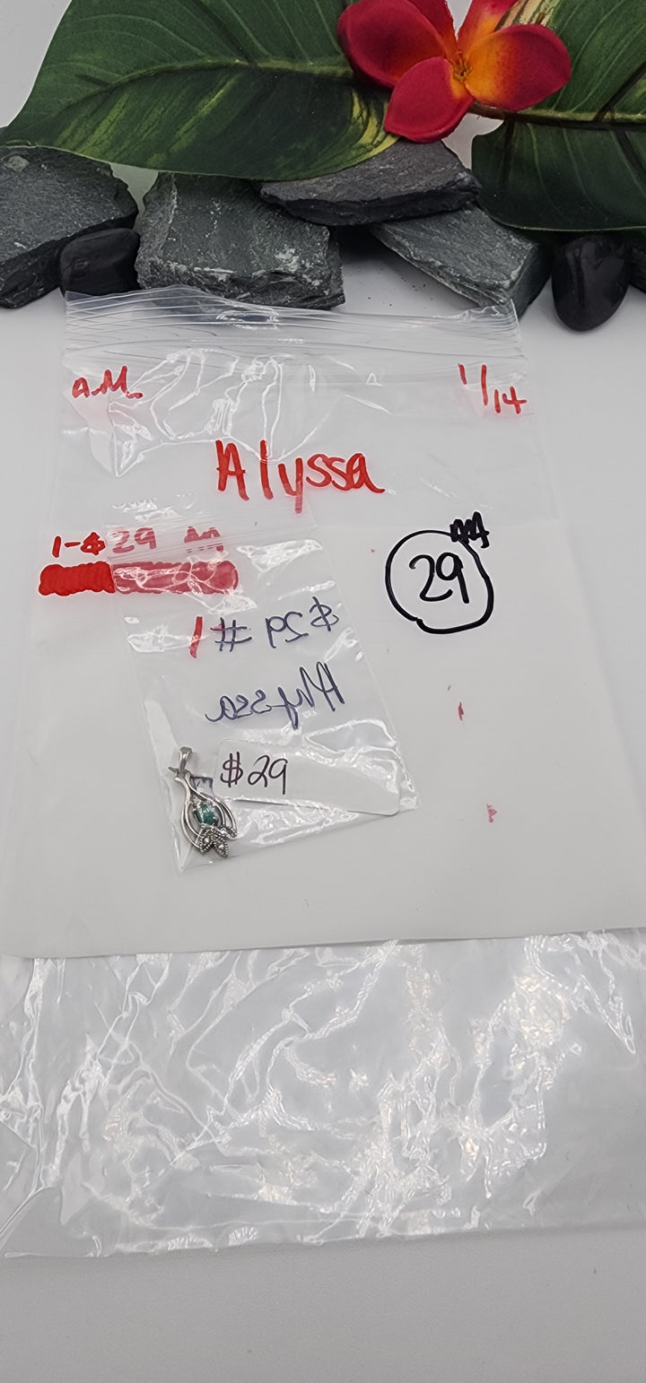 Custom sterling silver items - AM SHOW RESERVED FOR: Alyssa - 1/14/2026 FL tiktok Live Show - 1 Sterling Silver Items