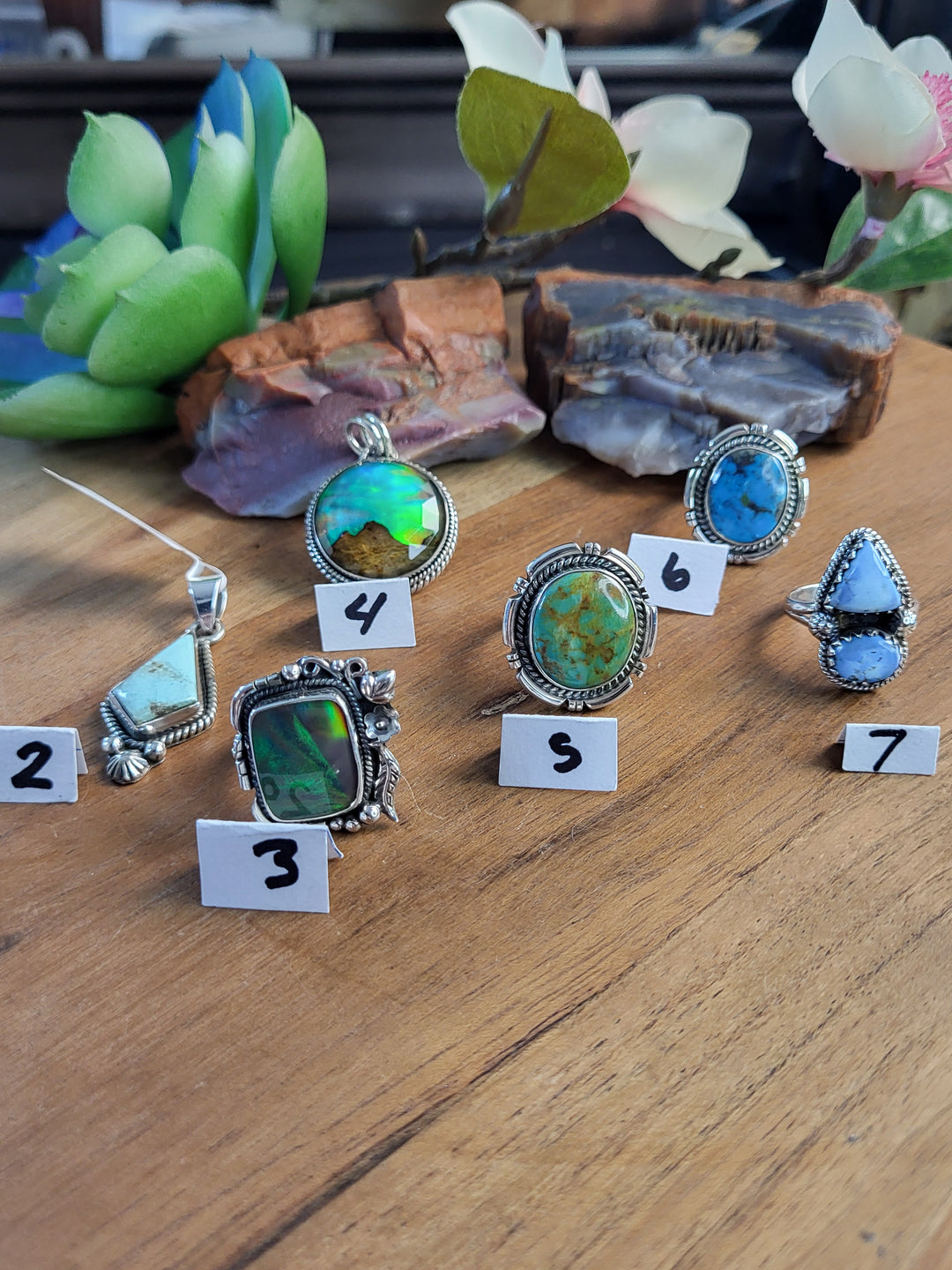 RESERVED FOR: Sammy_Yoshiko-7/6/24-6 Sterling Silver Items