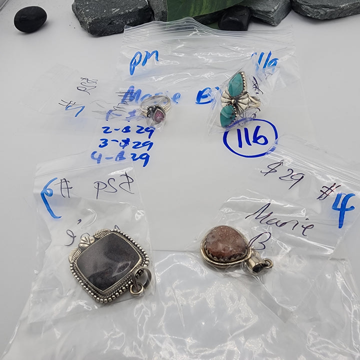 Marie B - 4/9/26 PM - 4 925 Sterling Silver Items