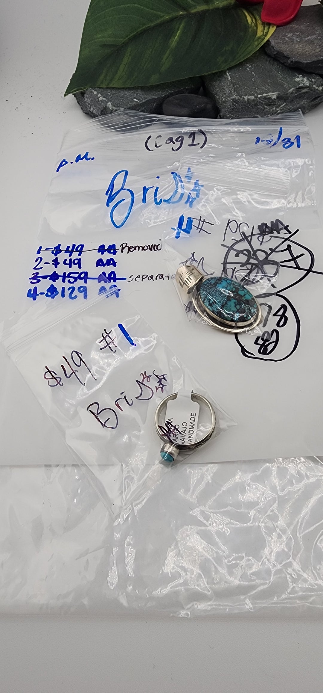 PM SHOW 48HR - RESERVED FOR: Bri🌙✨ (Bag 1) - 10/31/2025 FL tiktok Live Show - 2 Sterling Silver Items