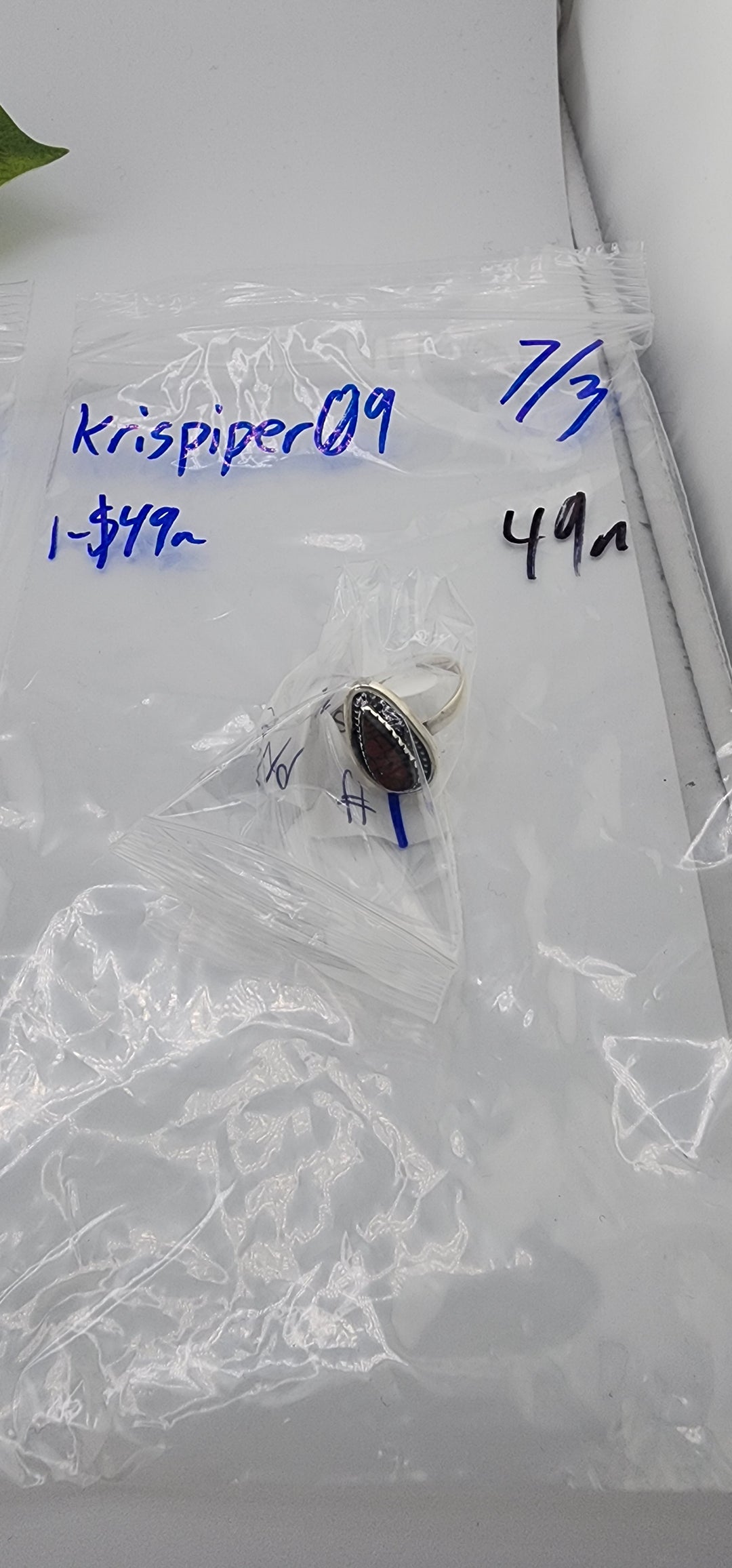 48HR - RESERVED FOR: krispiper09 - 7/3/2025 FL tiktok Live Show - 1 Sterling Silver Items