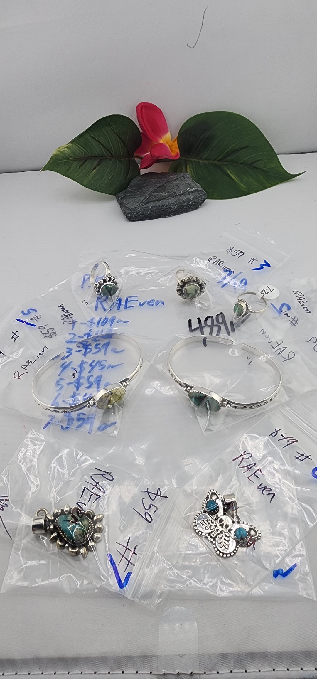 PM SHOW 48HR - RESERVED FOR: RAEven - 7/19/2025 FL tiktok Live Show - 7 Sterling Silver Items