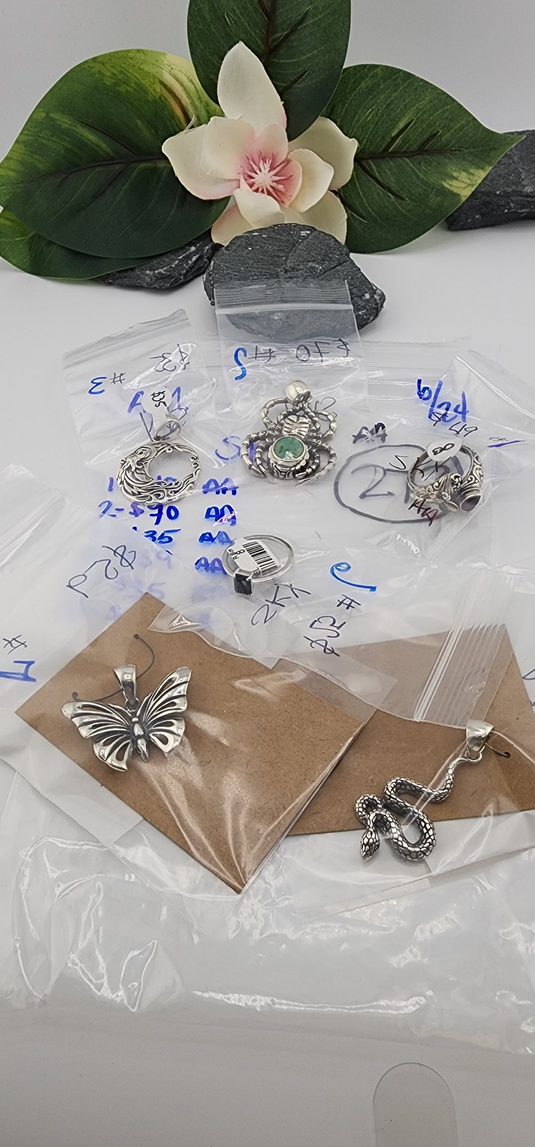 RESERVED FOR: SKY - 6/24/2025 tiktok A.M Live Show - 6 Sterling Silver Items