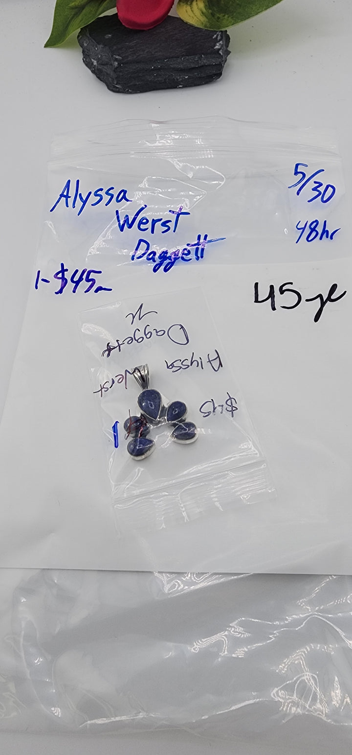 RESERVED FOR: Alyssa Werst Daggett - 5/30/2025 tiktok Live Show - 1 Sterling Silver Items
