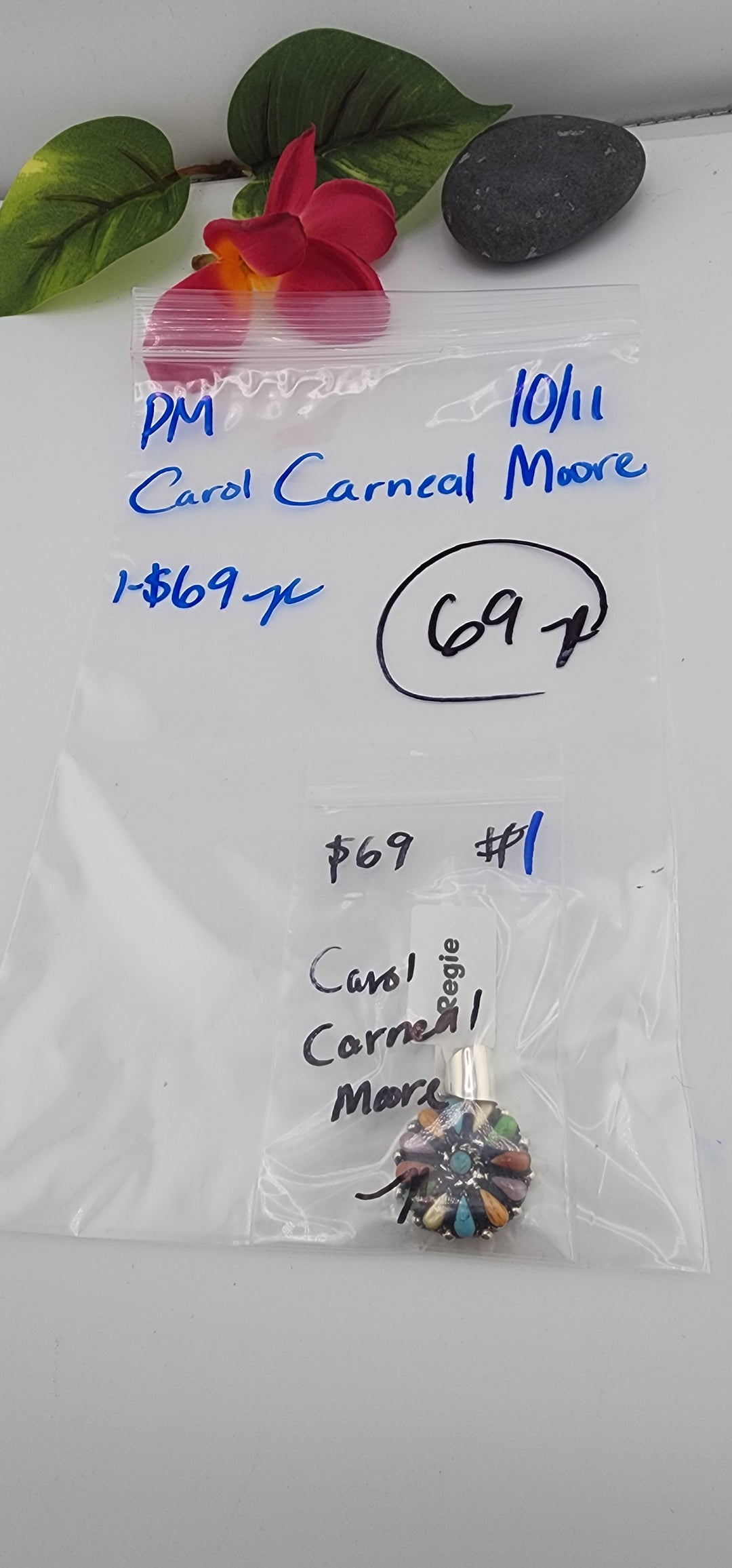 PM SHOW 48HR - RESERVED FOR: Carol Carneal Moore - 10/11/2025 FL tiktok Live Show - 1 Sterling Silver Items