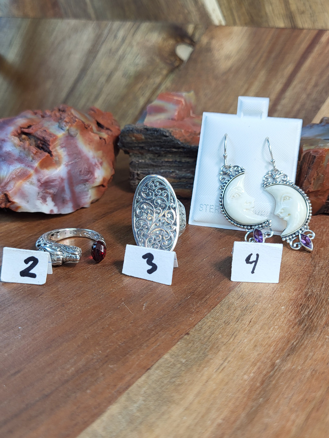RESERVED FOR: Erin is my favorite- 7/19/24-3 Sterling Silver Items