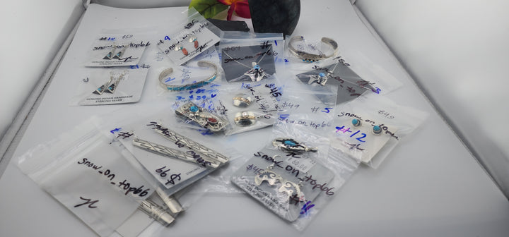 48HR - RESERVED FOR: snow_on_top66 BAG 2- 6/21/2025 FL tiktok Live Show -14  Sterling Silver Item