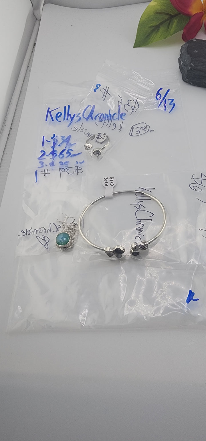 48HR - RESERVED FOR: KellysChronicle - 6/13/2025 FL tiktok Live Show -3  Sterling Silver Items
