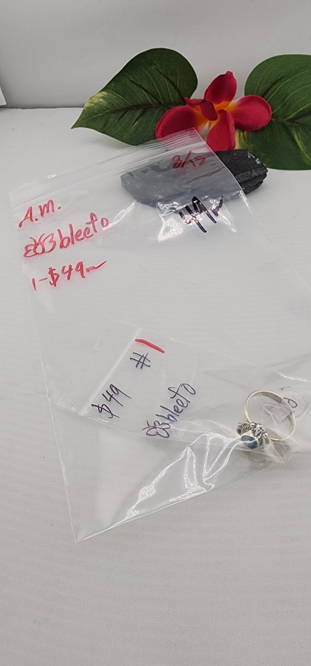 AM SHOW 48HR - RESERVED FOR: 🦋bleefo - 8/15/2025 FL tiktok Live Show - 1 Sterling Silver Items