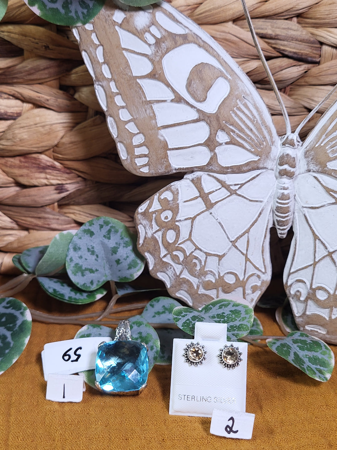 RESERVED FOR: Pat O'Leary 8/24/24- 2 Sterling Silver Items