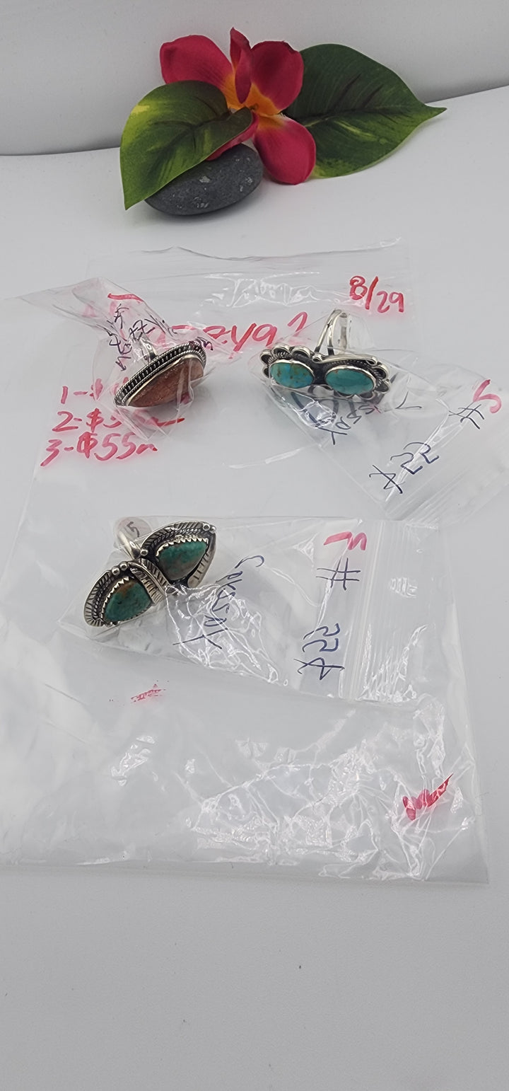 AM SHOW 48HR - RESERVED FOR: yazzyq2 - 8/29/2025 FL tiktok Live Show - 3 Sterling Silver Items