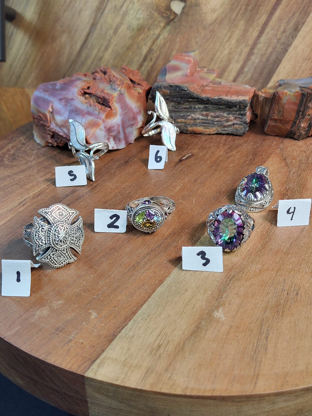 RESERVED FOR: Clarity- 7/19/24-3 Sterling Silver Items