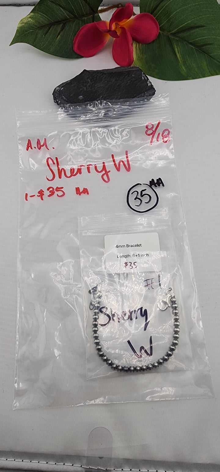 AM SHOW 48HR - RESERVED FOR: Sherry W - 8/18/2025 FL tiktok Live Show - 1 Sterling Silver Items