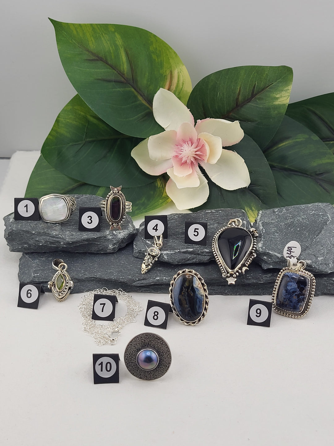 RESERVED FOR: Tammy Whitecotton -12/26/2024 - 9 Sterling Silver Items