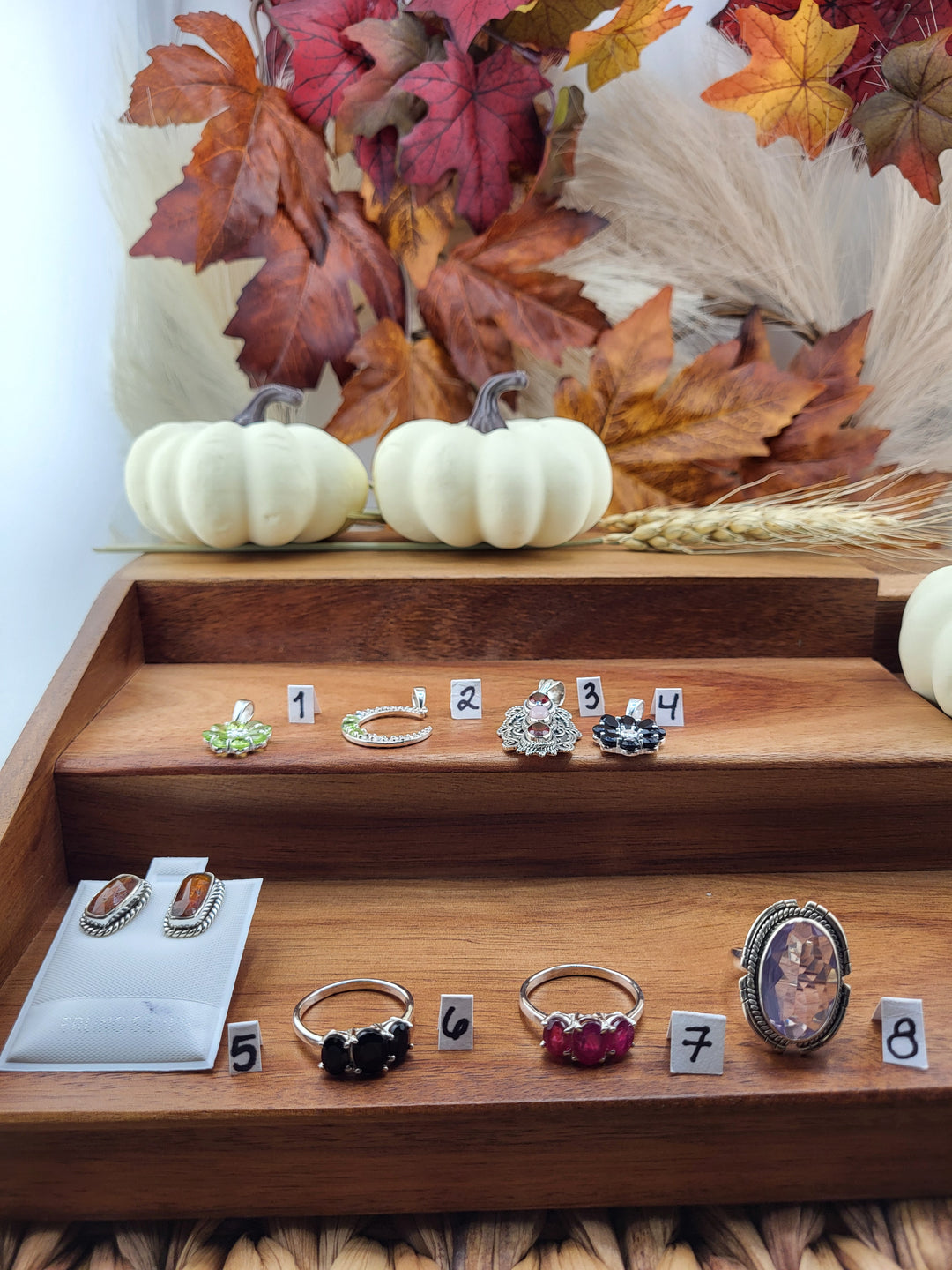 RESERVED FOR:  Jessica roca73 -10/23/2024 - 8 Sterling Silver Items