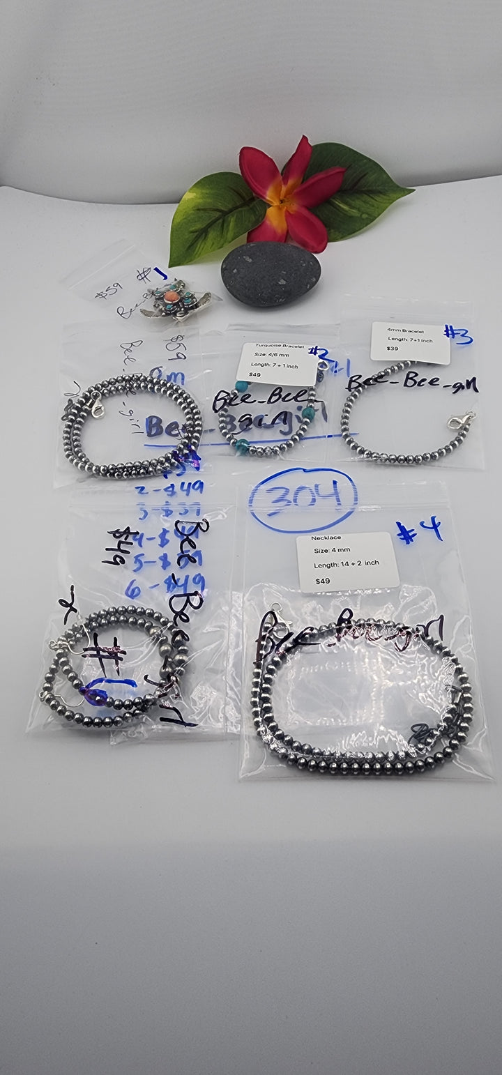 PM SHOW 48HR - RESERVED FOR: Bee_Bee_girl - 8/21/2025 FL tiktok Live Show - 6 Sterling Silver Items