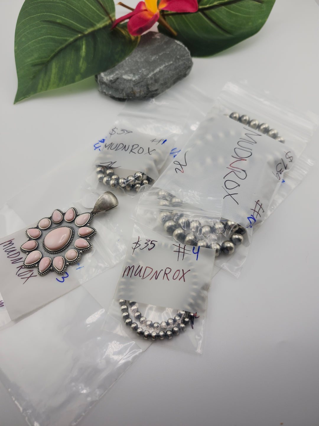 RESERVED FOR:  MUDNROX- 4/17/2025 tiktok Live Show - 4 Sterling Silver Items