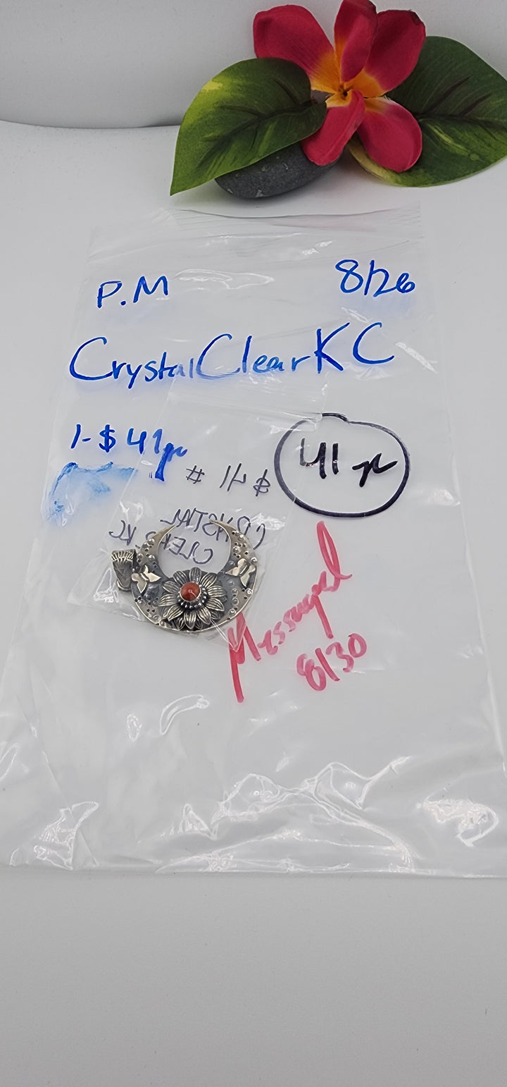 PM SHOW 48HR - RESERVED FOR: CrystalClearKC - 8/26/2025 FL tiktok Live Show - 1 Sterling Silver Items
