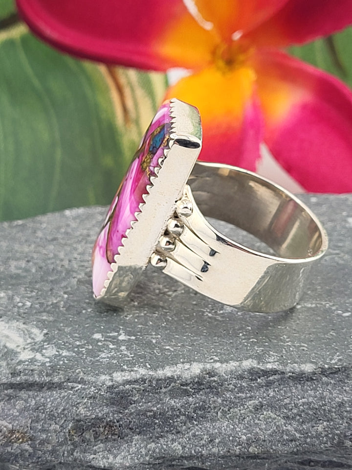 Dahlia Bar Ring Size 10