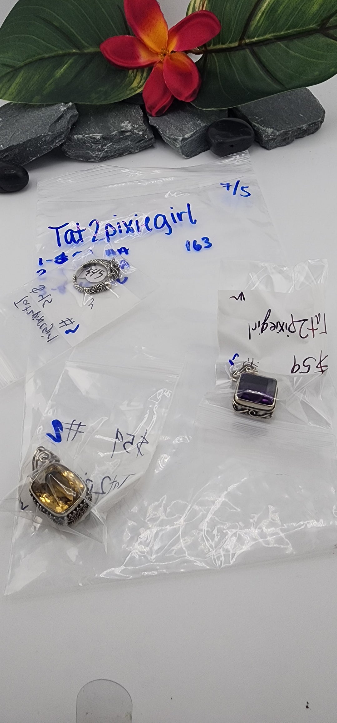 48HR - RESERVED FOR: Tat2pixiegirl - 7/5/2025 FL tiktok Live Show -3  Sterling Silver Items