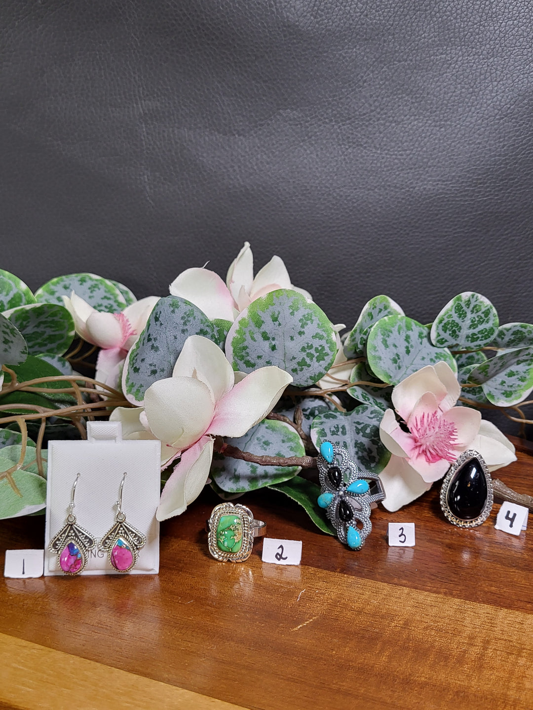 RESERVED FOR: Ashley Seaton- 8/16/24- 4 Sterling Silver Items